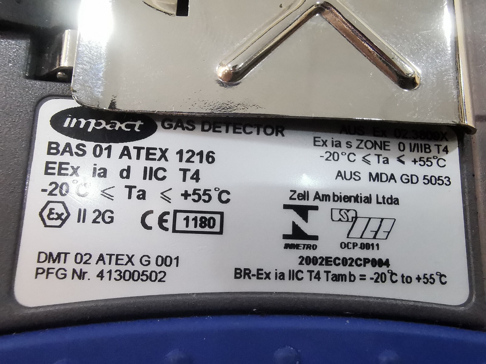 Honeywell 2302B11009BE Neotronics Impact Pro Gas Detection Unit 2302b11009BE 8