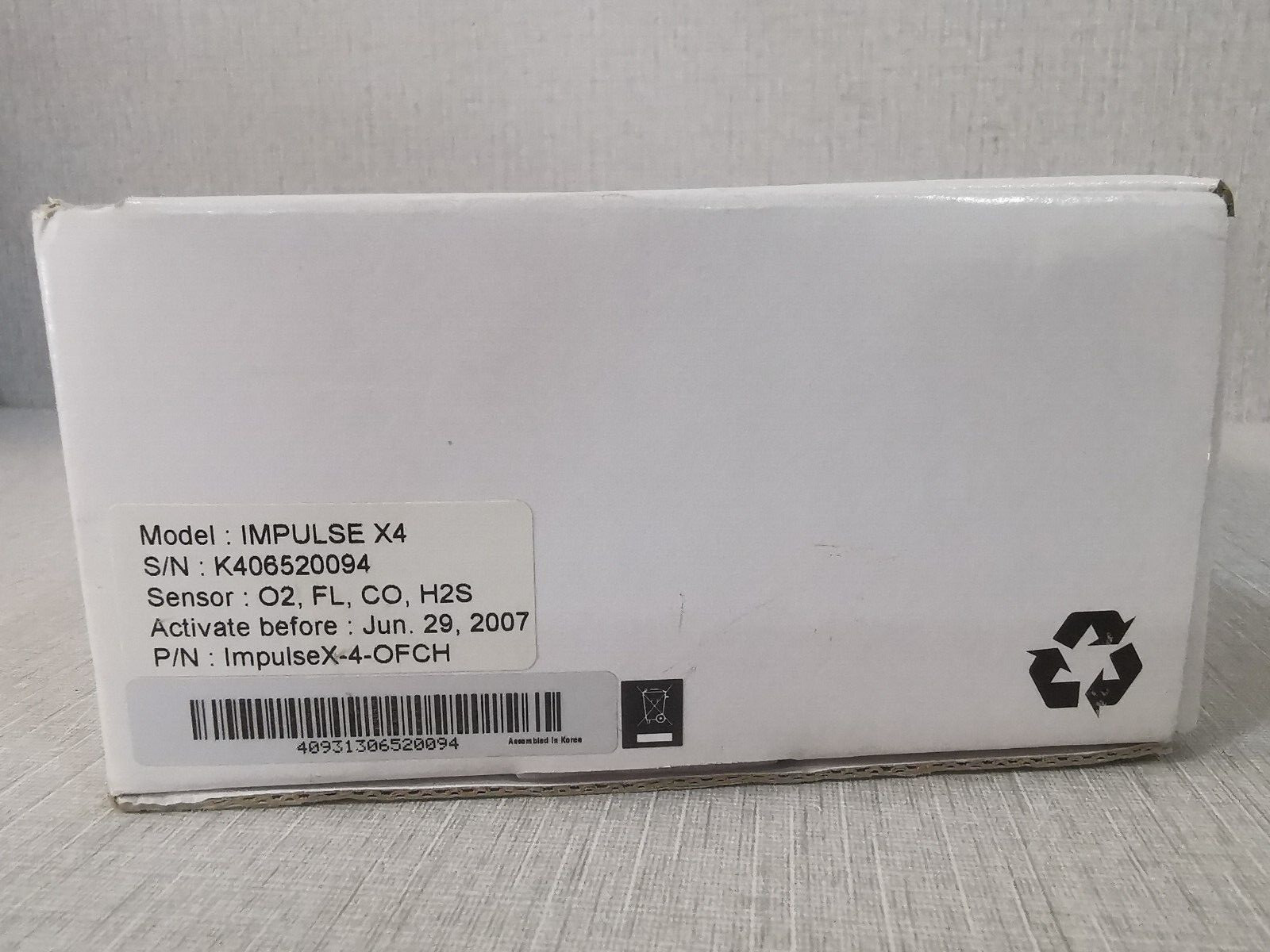 Honeywell IMPULSE-X4 Honeywell Neotronics Impulse X4 Multi-Gas Detector 2