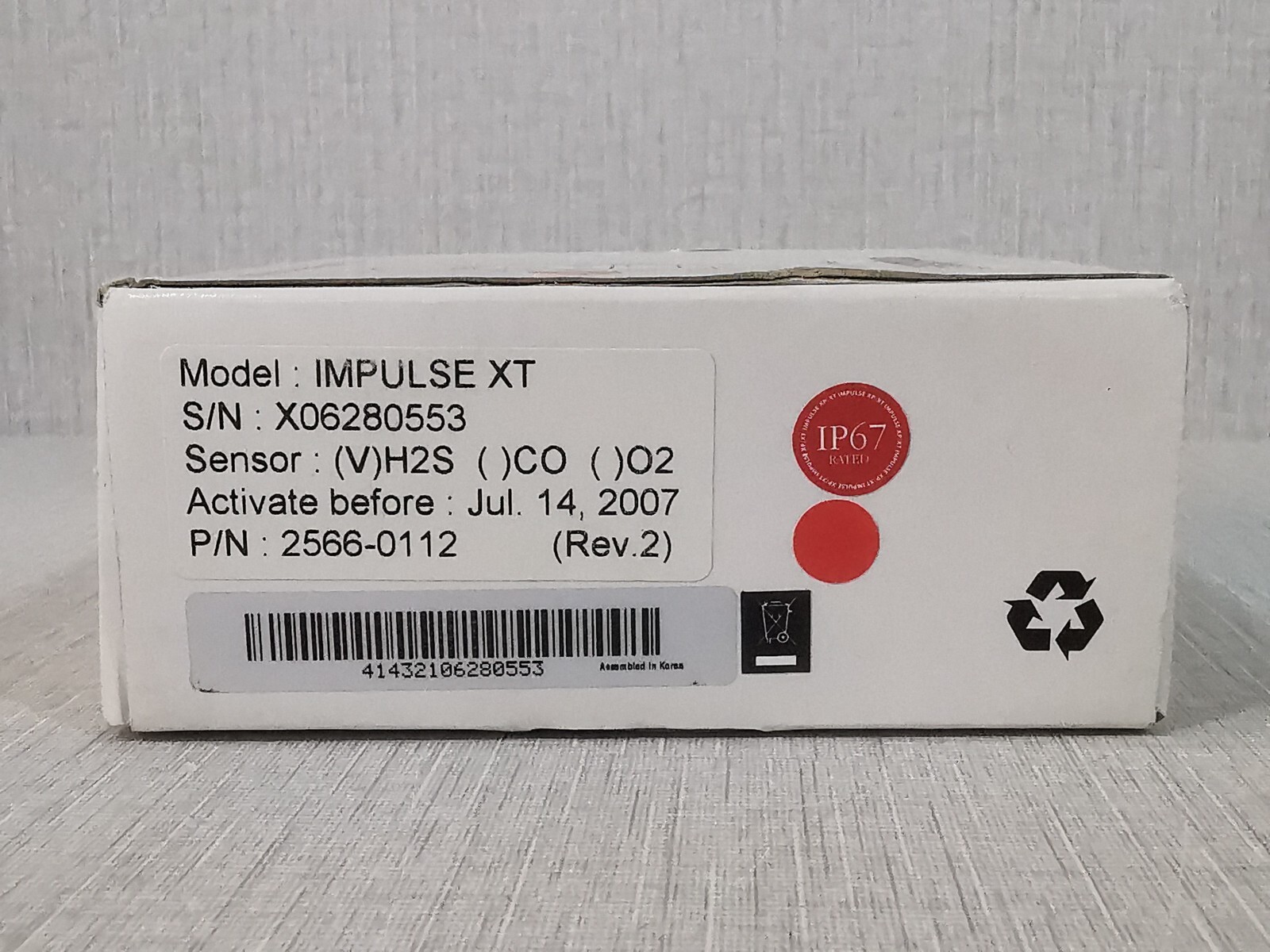 Honeywell IMPULSE-XT Neotronics Impulse XT Signal Gas Detector 2
