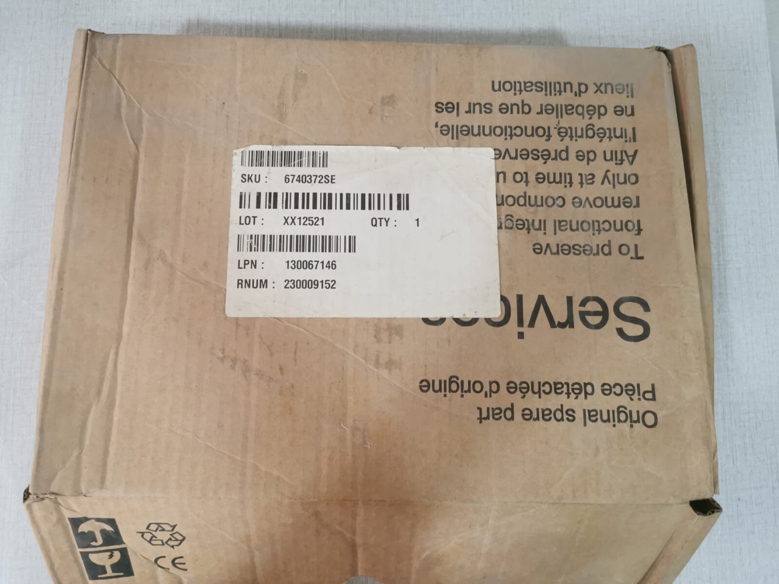 CARTE DOUZ 6740371XD-1B CARTE DOUZ 6740371XD-1B / 6740372 CIRCUIT BOARD 5