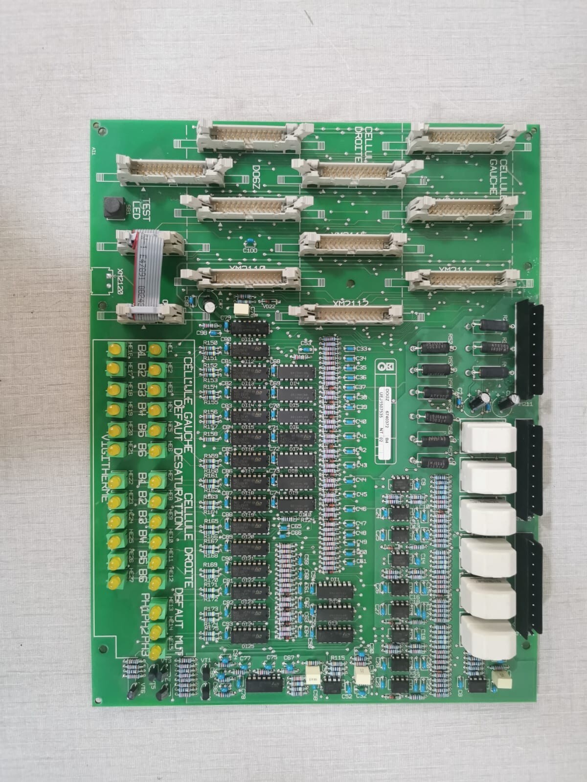 CARTE DOUZ 6740371XD-1B / 6740372 CIRCUIT BOARD