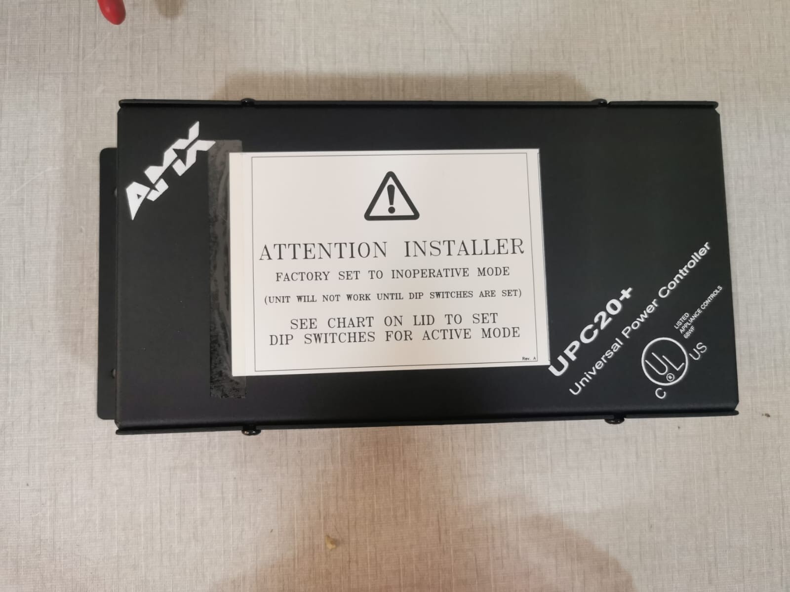 AMX UPC20++ FG672 Universal Power Controller