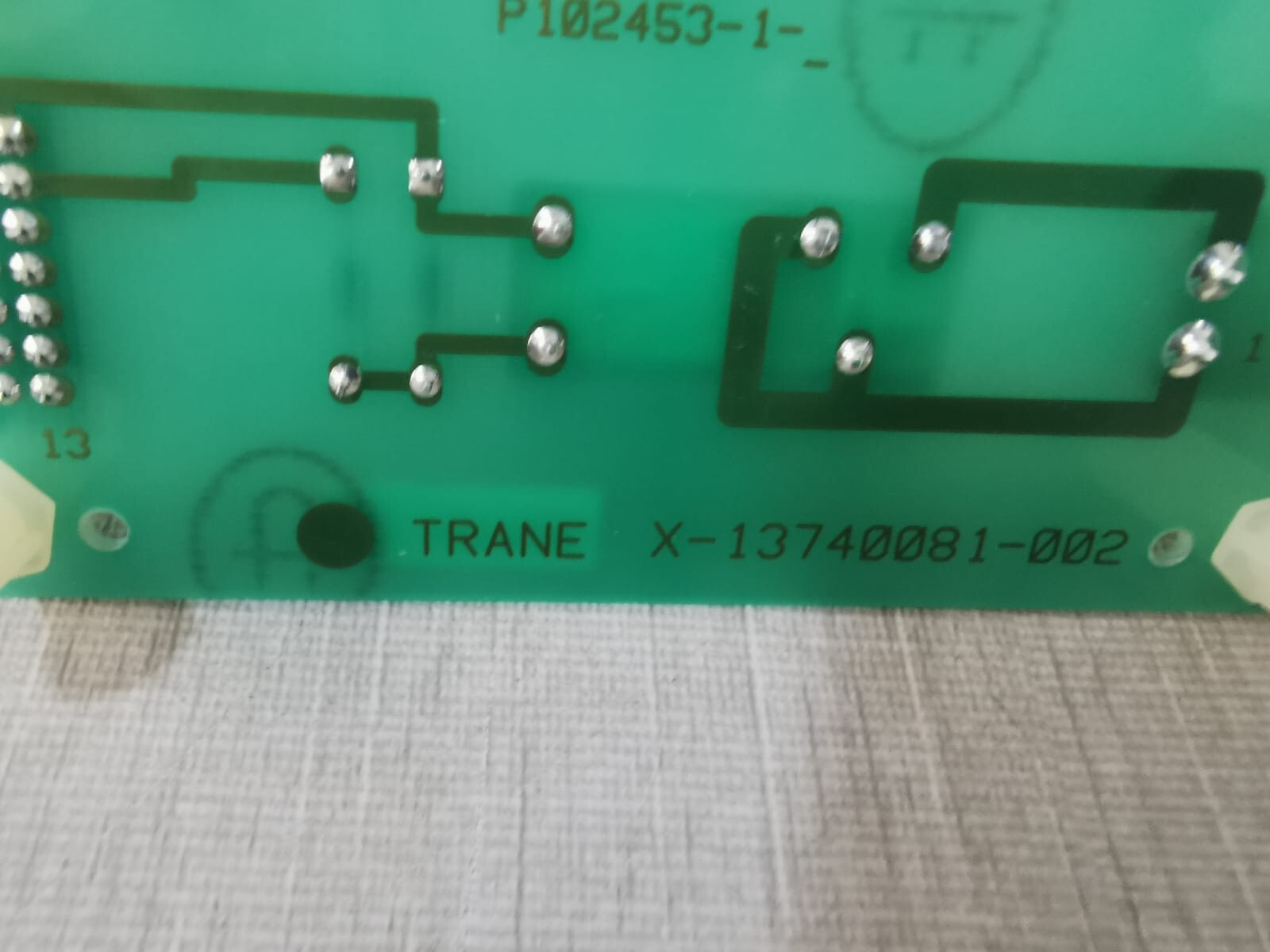 Trane P102453-1 TRANE ACTIA P102453-1 / X-13740081-002 2