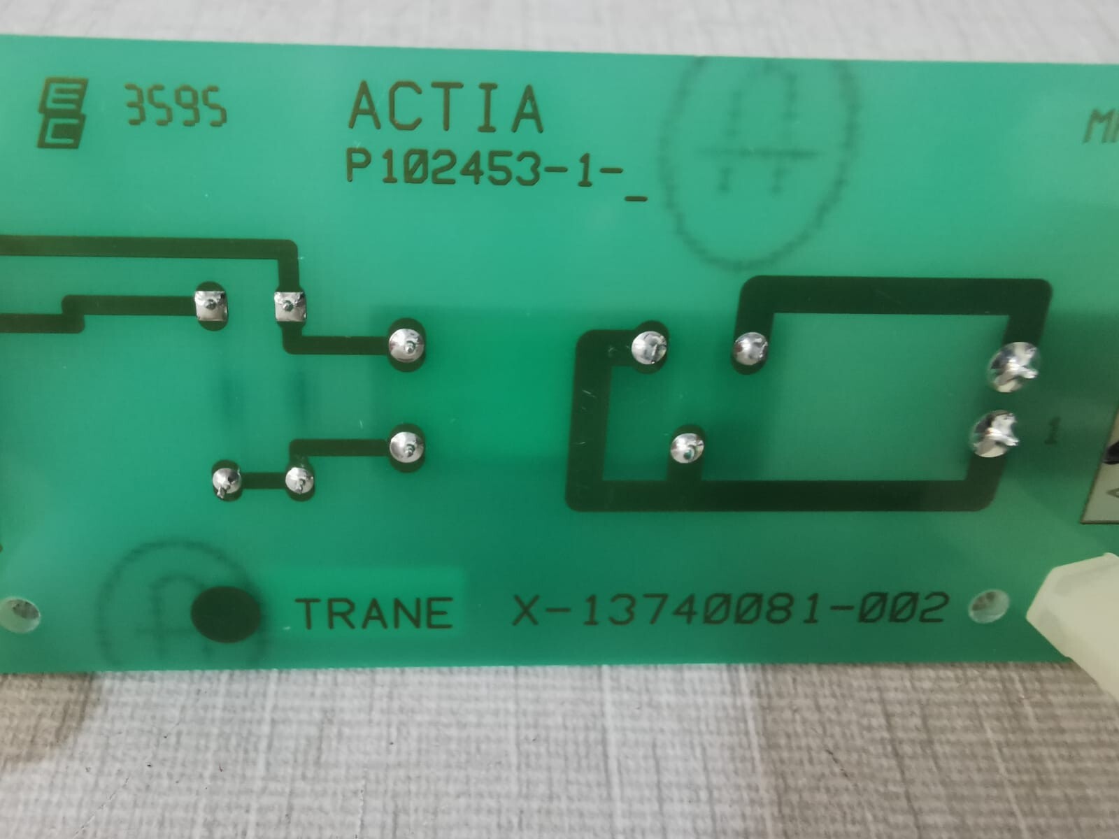 Trane P102453-1 TRANE ACTIA P102453-1 / X-13740081-002 3