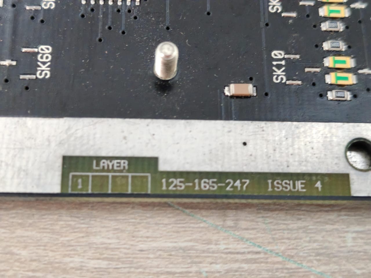 TYCO 125-585-617 REV.7 / LCO6-33 TYCO ANN40 ANNUNCIATOR PCB ASSY 125-585-617 REV.7 / LCO6-33 7