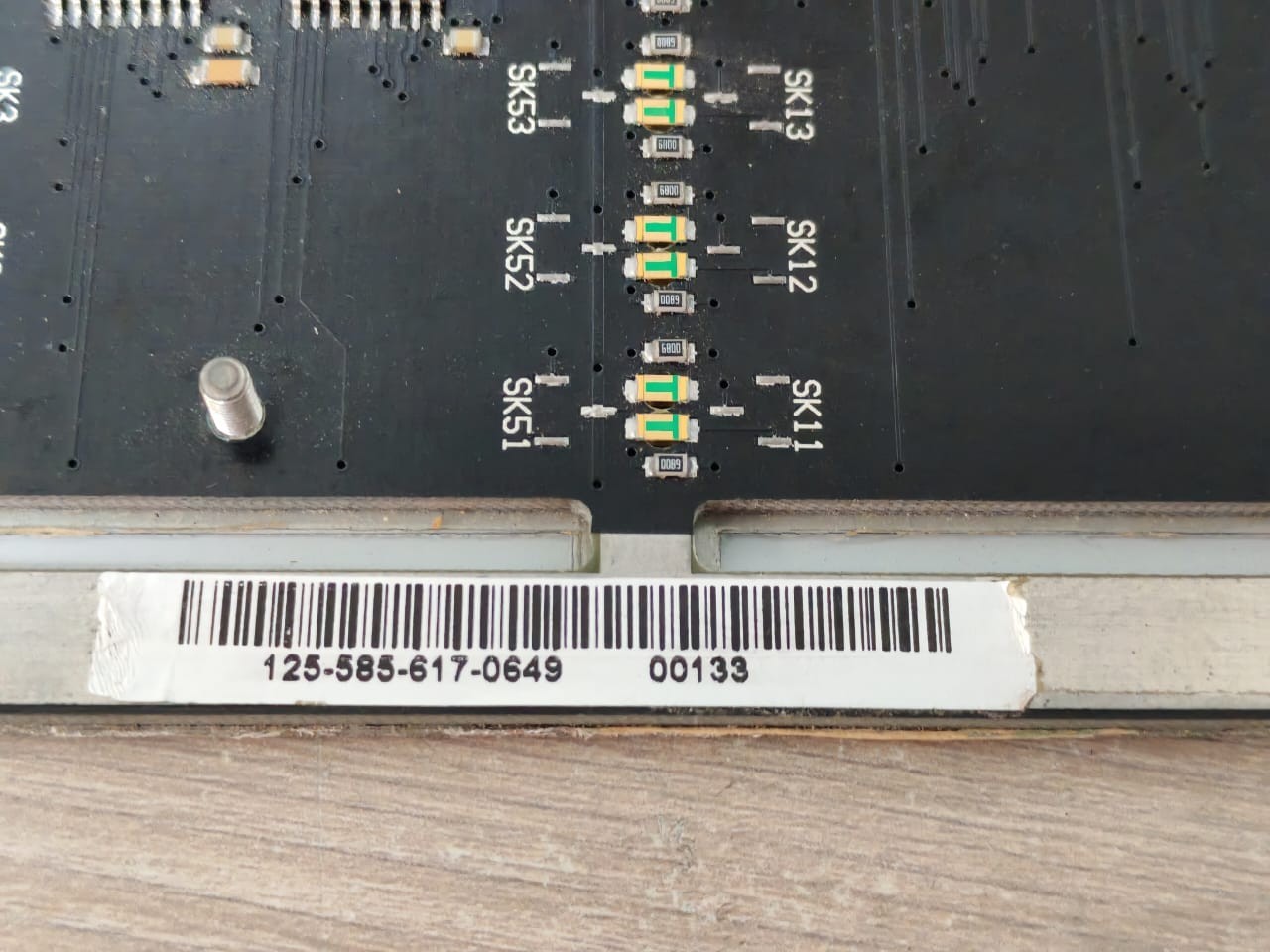TYCO 125-585-617 REV.7 / LCO6-33 TYCO ANN40 ANNUNCIATOR PCB ASSY 125-585-617 REV.7 / LCO6-33 9