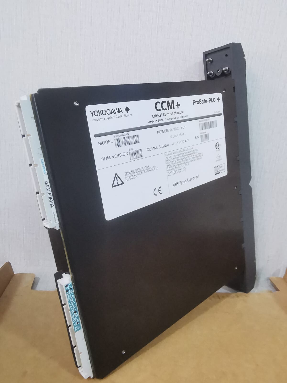Yokogawa PSCCM22AAN YOKOGAWA CCM+ PSCCM22AAN Prosafe-PLC Critical Control Module ROM VER3.03 24VDC 4
