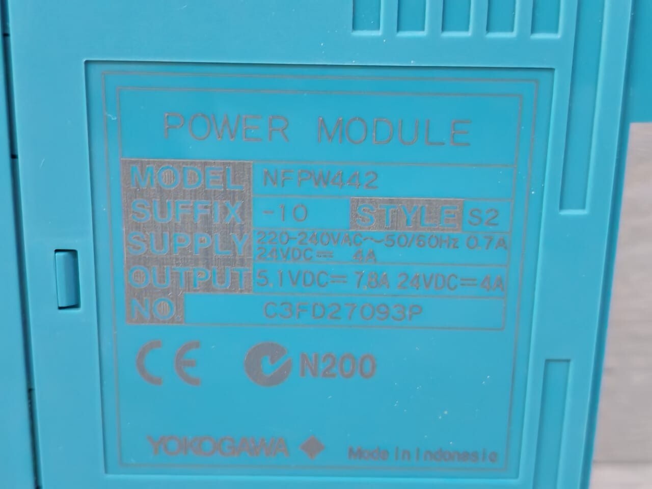 Yokogawa NFPW442-10 YOKOGAWA NFPW442 POWER MODULE NFPW442-10 S2 5