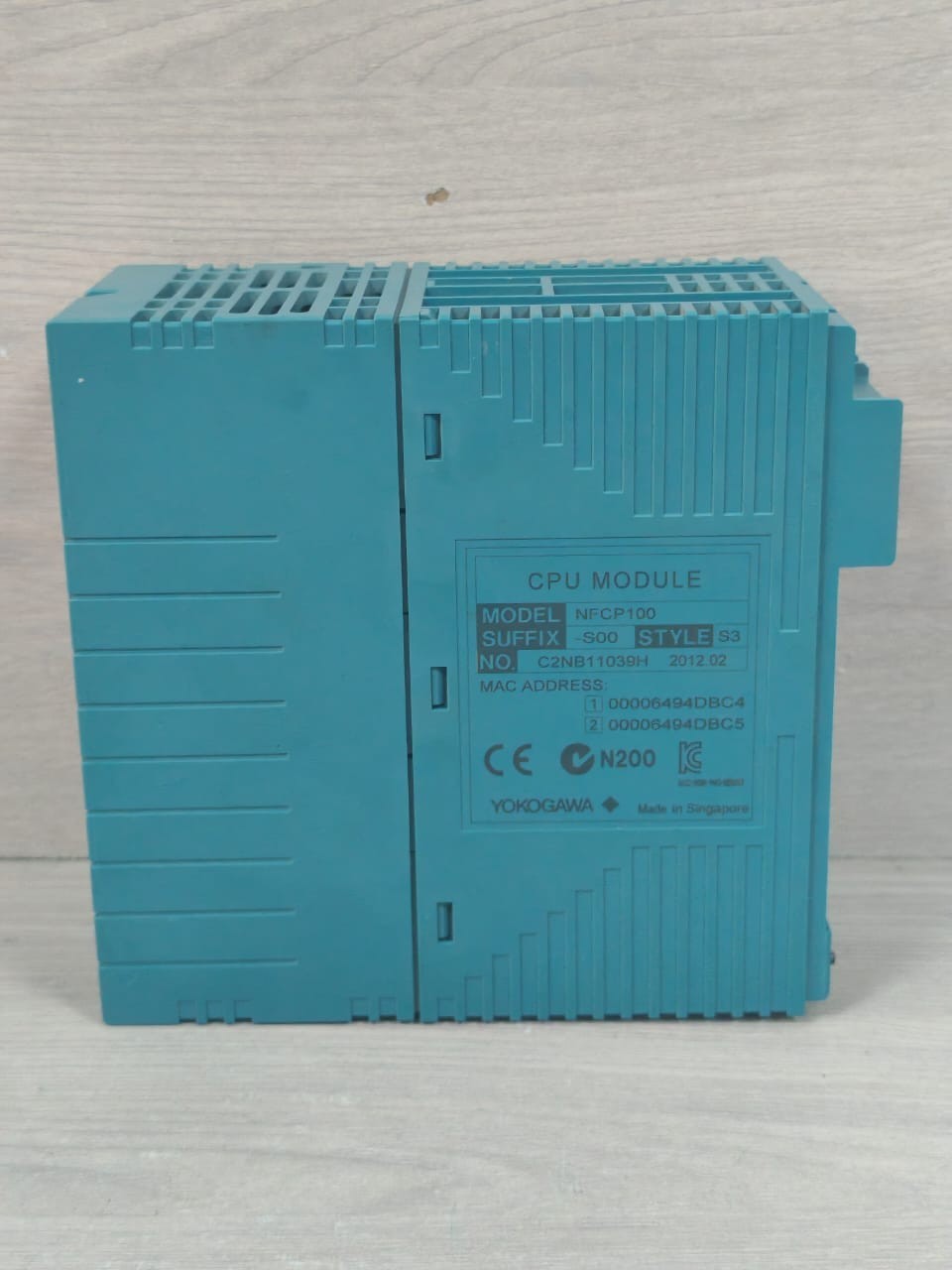 YOKOGAWA NFCP100-S00 S3 NFCP100 YOKOGAWA NFCP100-S00 STYLE S3 CPU MODULE 7