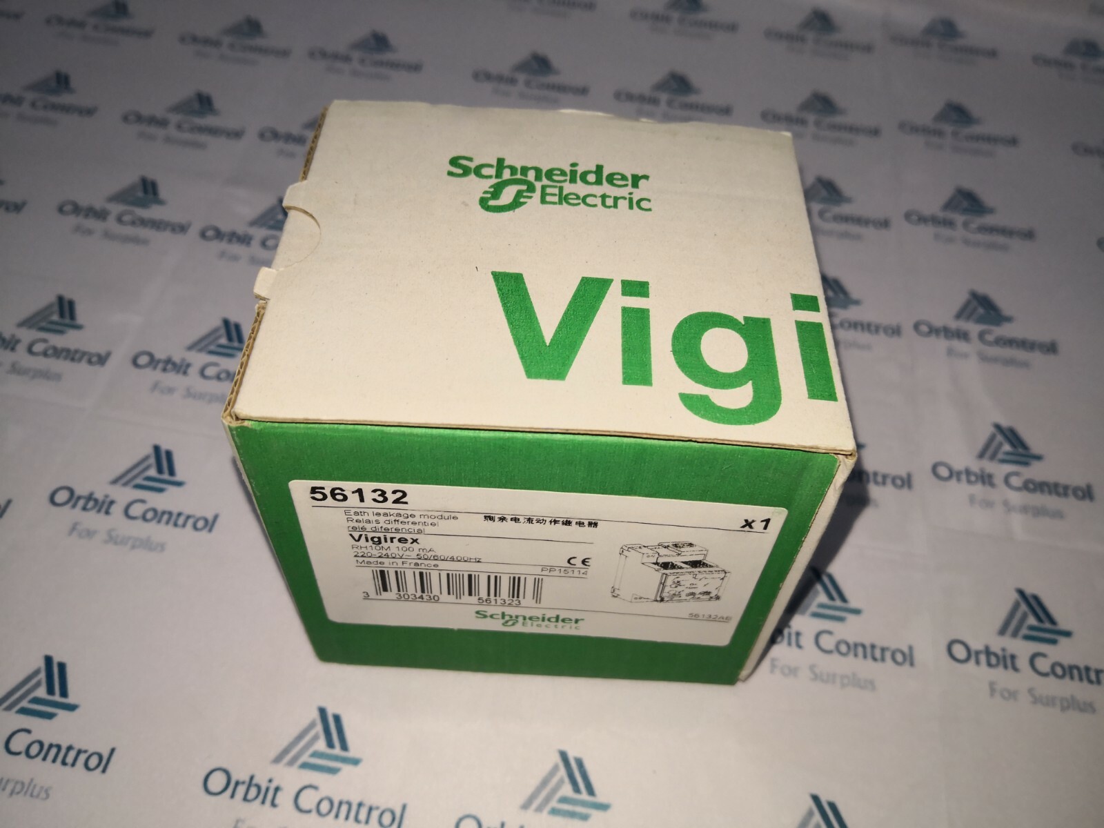 Schneider Electric 56132 Schneider Electric 56132 Relay Differential RH10M, 100 mA, 240 V 5