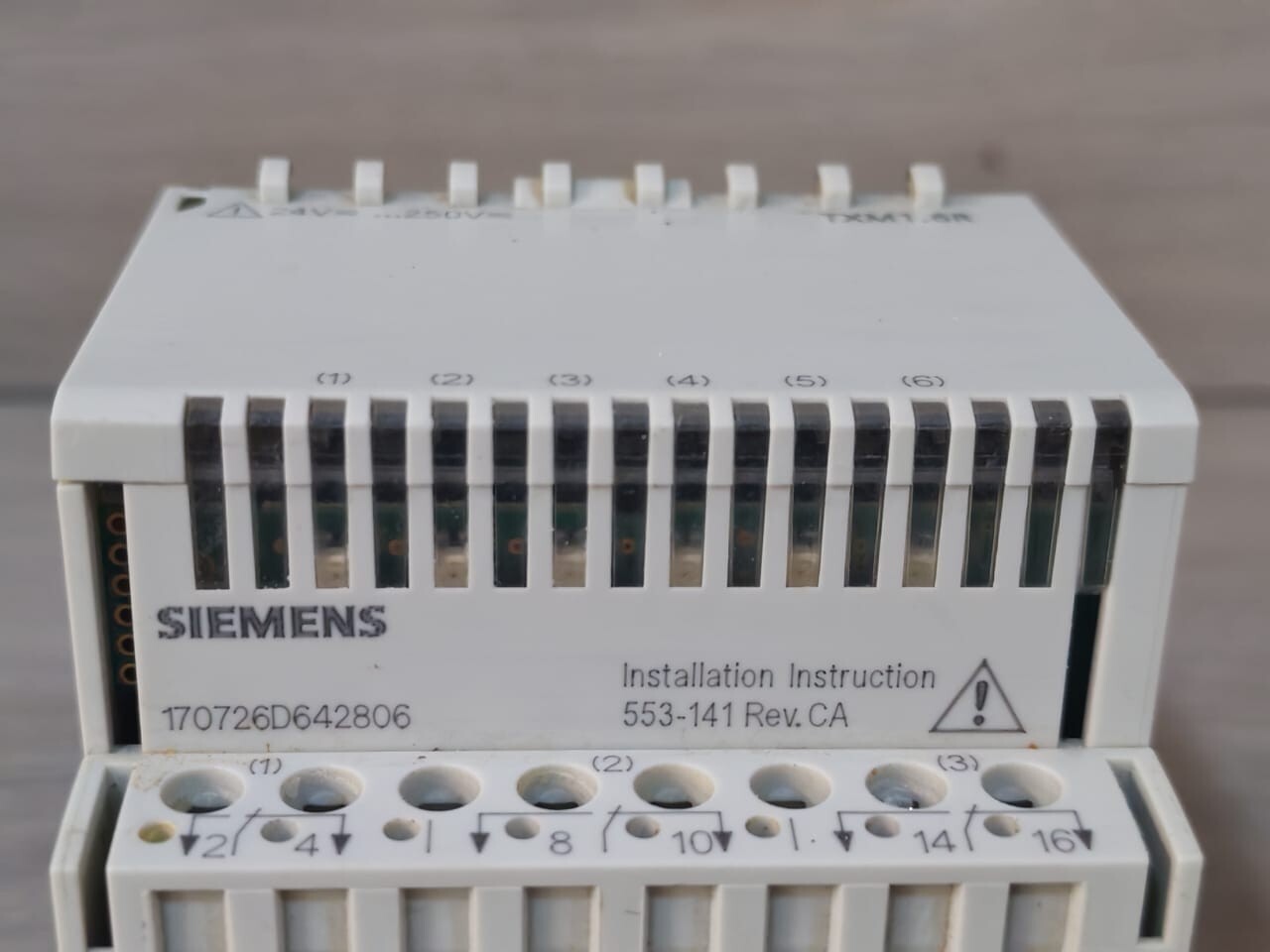 Siemens TXM1.6R Siemens TXM1.6R Digital Output Module 24V 10