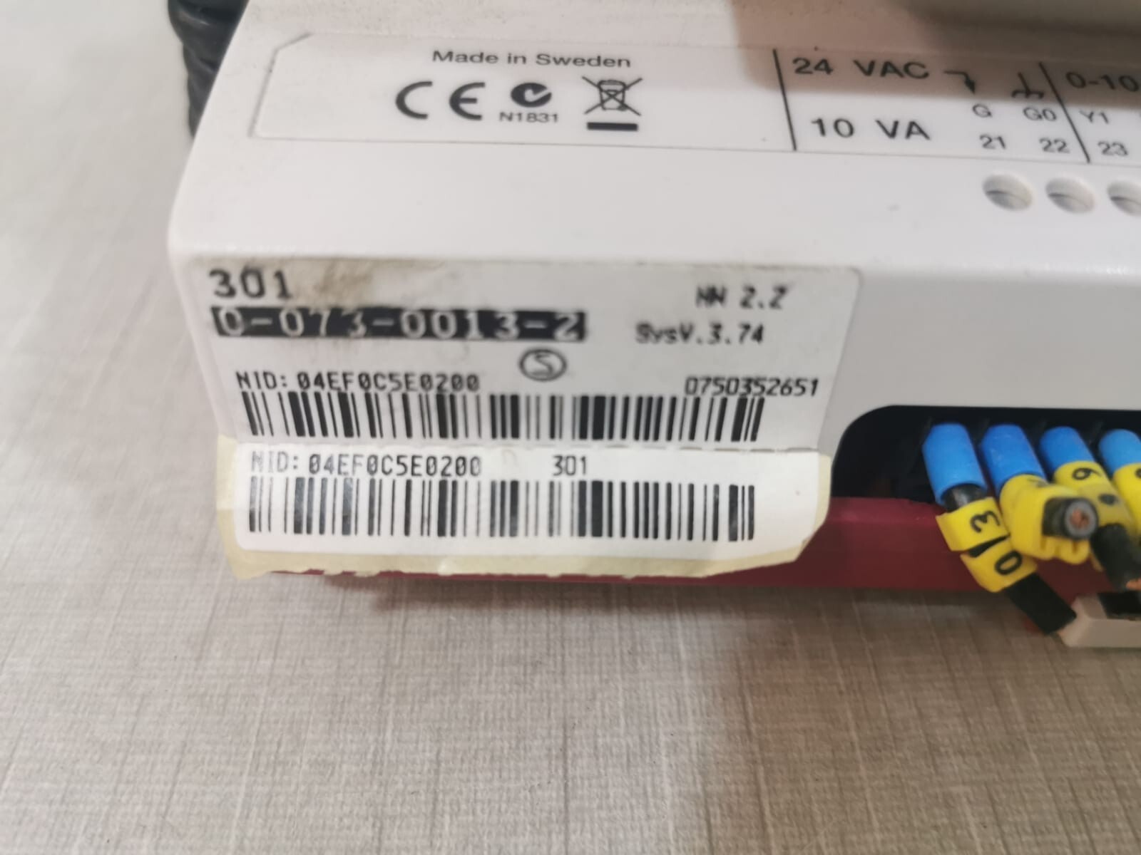 Schneider Electric XENTA-301 TAC Programmable TAC Xenta 301 with TAC Xenta OP 6