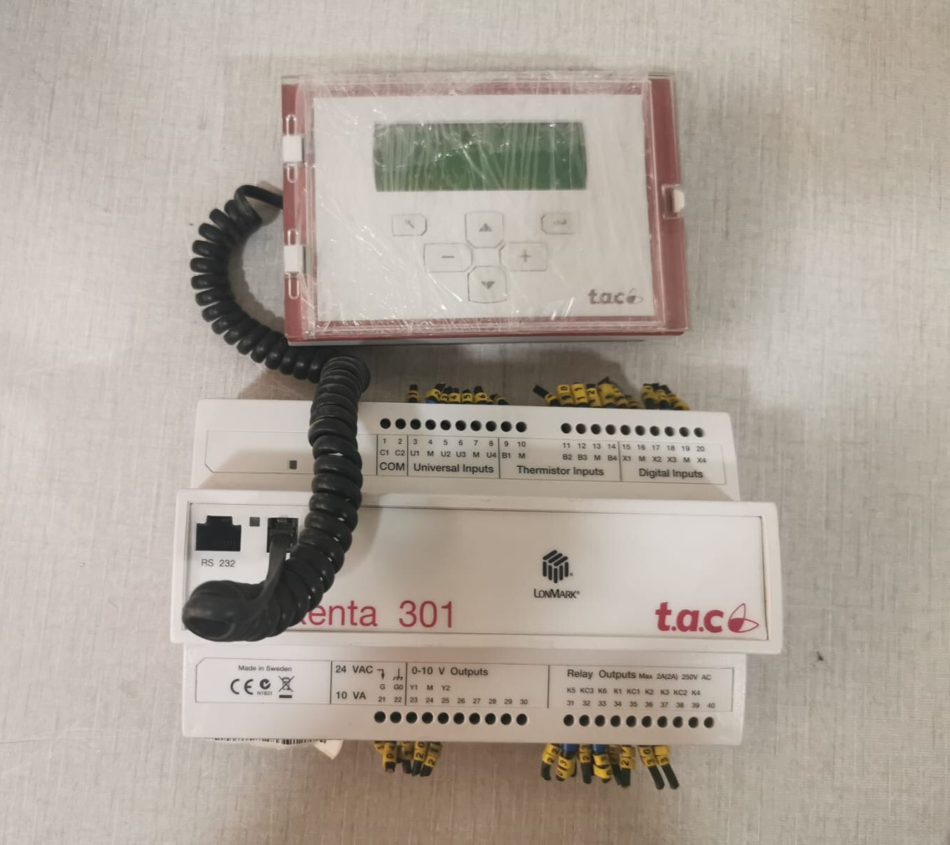 TAC Programmable TAC Xenta 301 with TAC Xenta OP