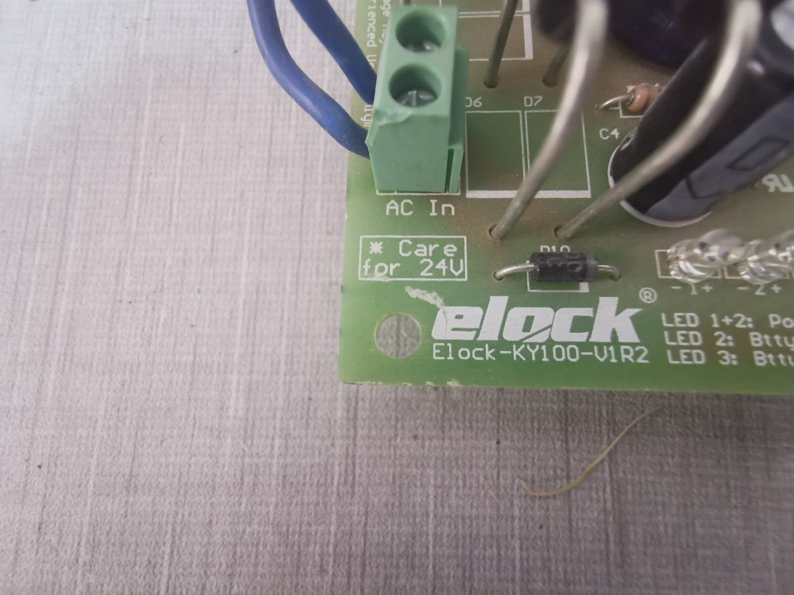 Elock KY100-V1R2 Elock KY100-V1R2 Power Supply 6