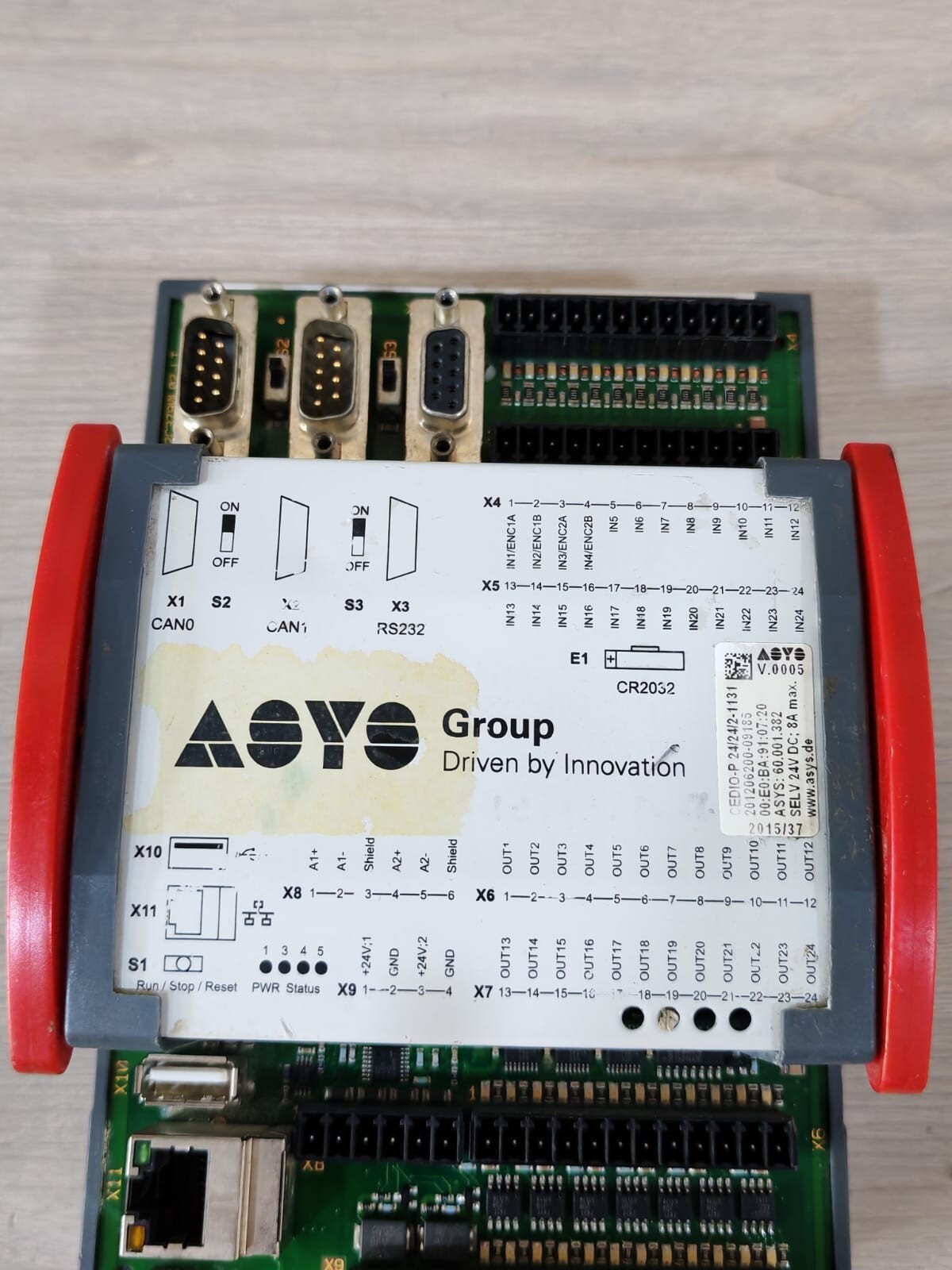 ASYS CEDIO-P ASYS 2C3790L02-LT PLC CONTROLLER MODULE CEDIO-P 4