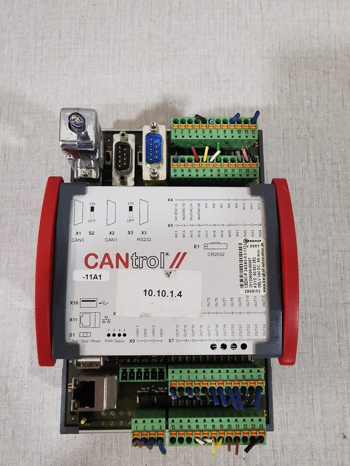CANtrol CEDIO-P CANtrol 2C3790L00-LT PLC CONTROLLER MODULE CEDIO-P 2