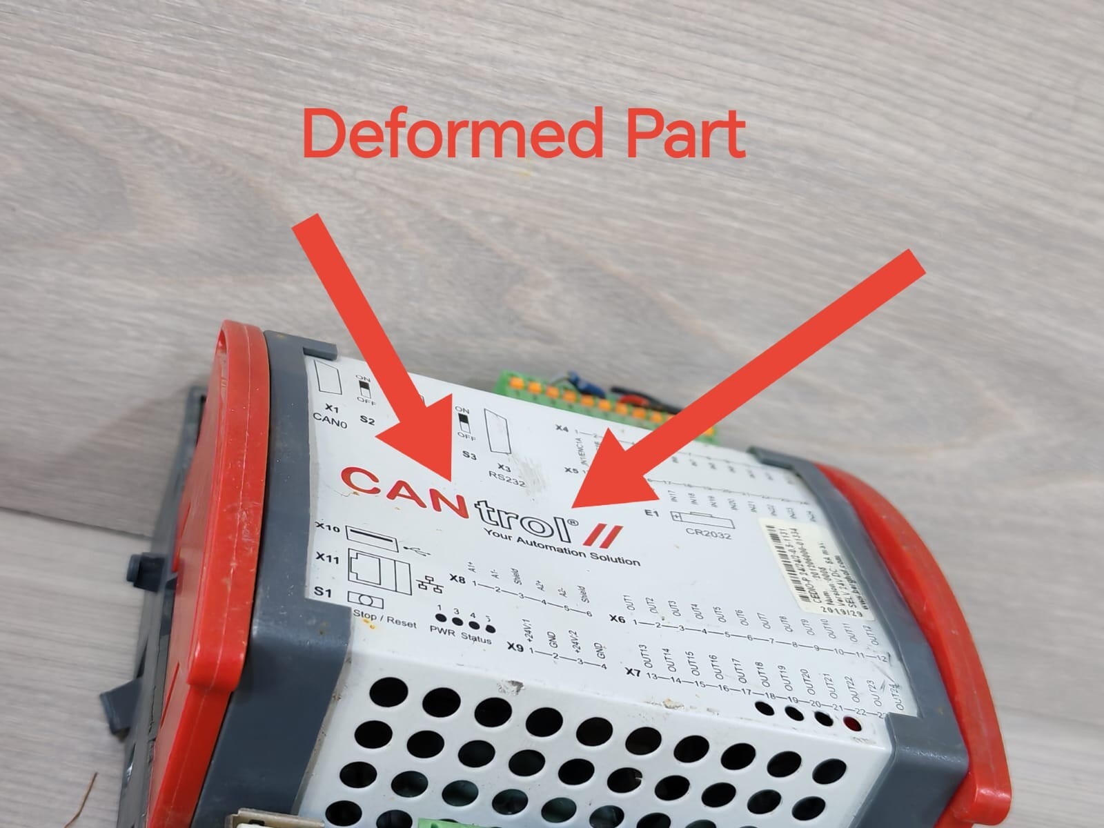 CANtrol CEDIO-P CANtrol 2C3790L00-LT PLC CONTROLLER MODULE CEDIO-P 5