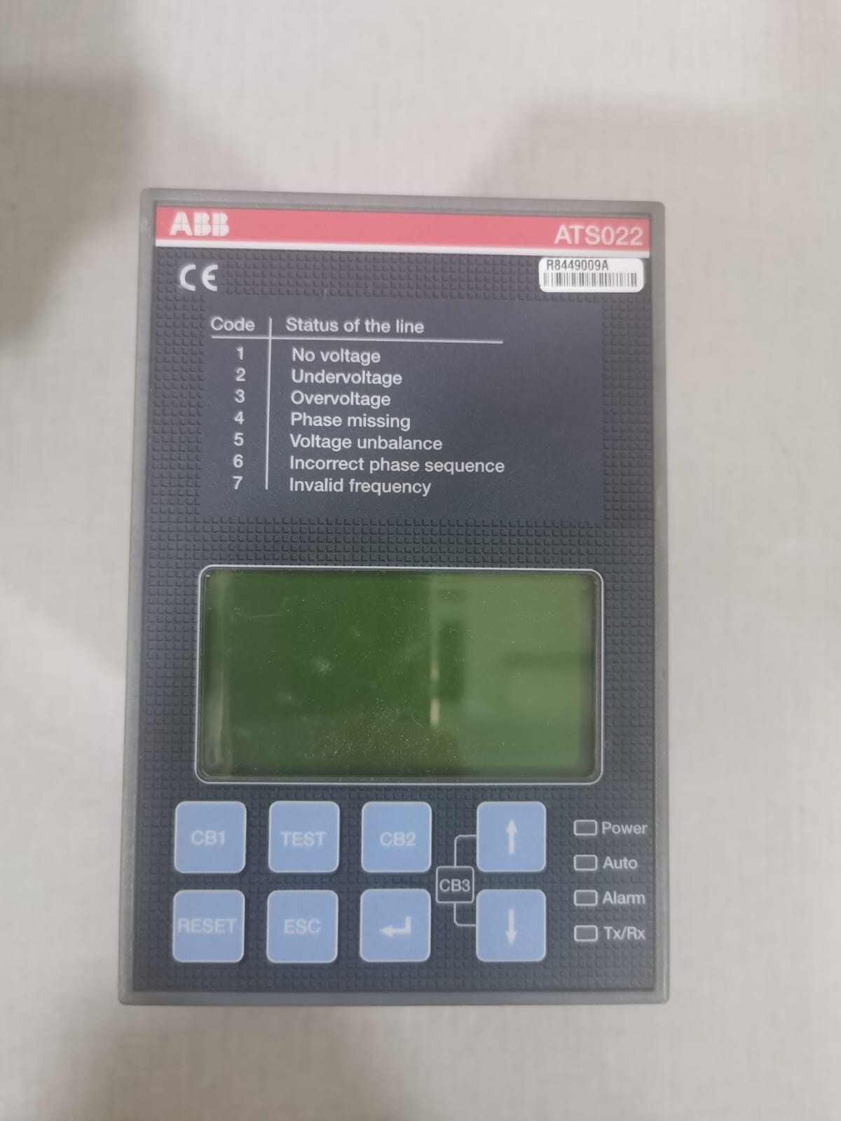 ABB ATS022 ABB ATS022 Dual power supply automatic switching controller 2