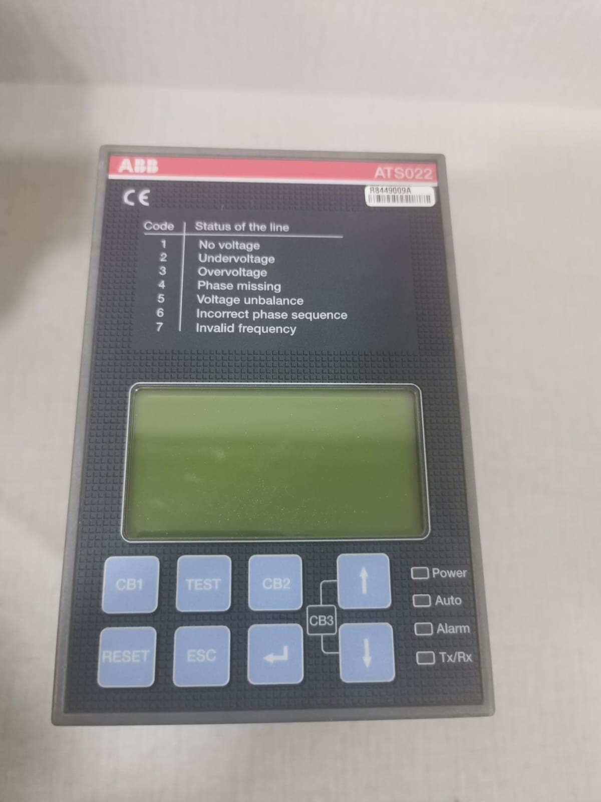ABB ATS022 ABB ATS022 Dual power supply automatic switching controller 6