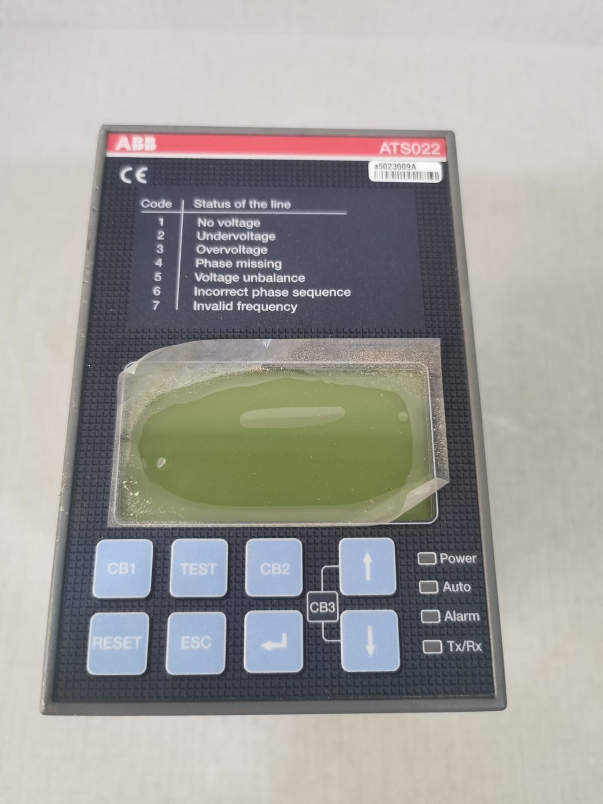 ABB ATS022 ABB ATS022 Dual power supply automatic switching controller 8