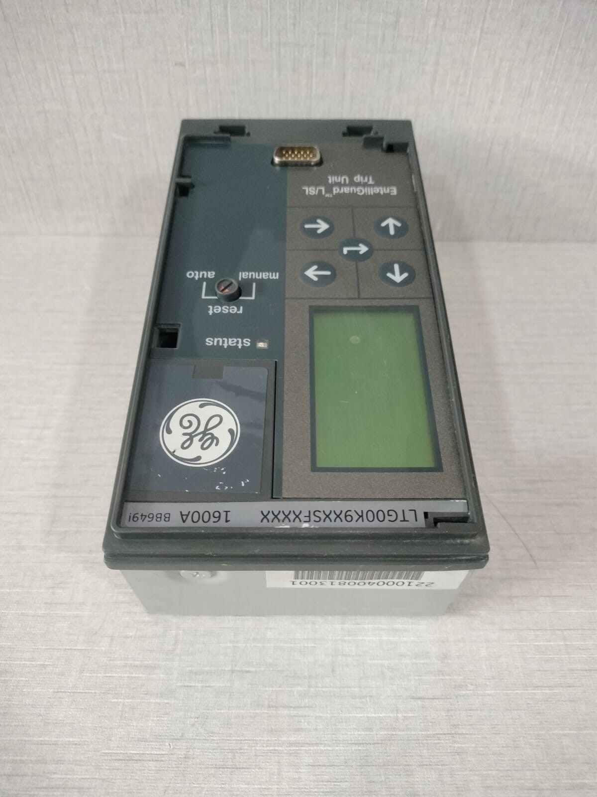 GE LTG00K9XXSFXXXX GE LTG00K9XXSFXXXX 1600A BB649 ENTELLIGUARD L/SL TRIP UNIT 5