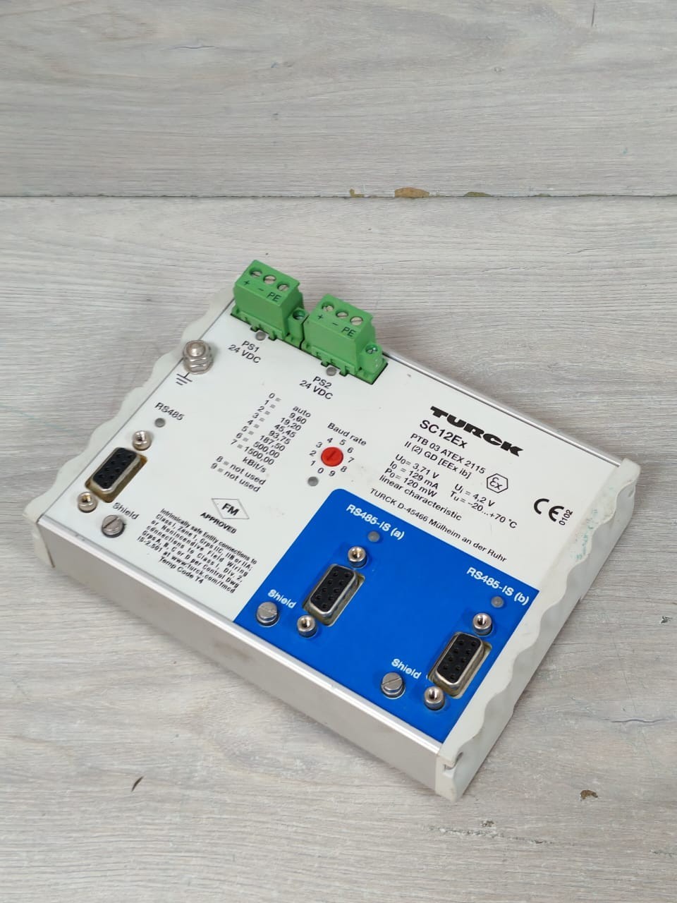 Turck PTB-03 TURCK SC12Ex Module PTB 03 ATEX 2115 - DAMAGED CASE 4