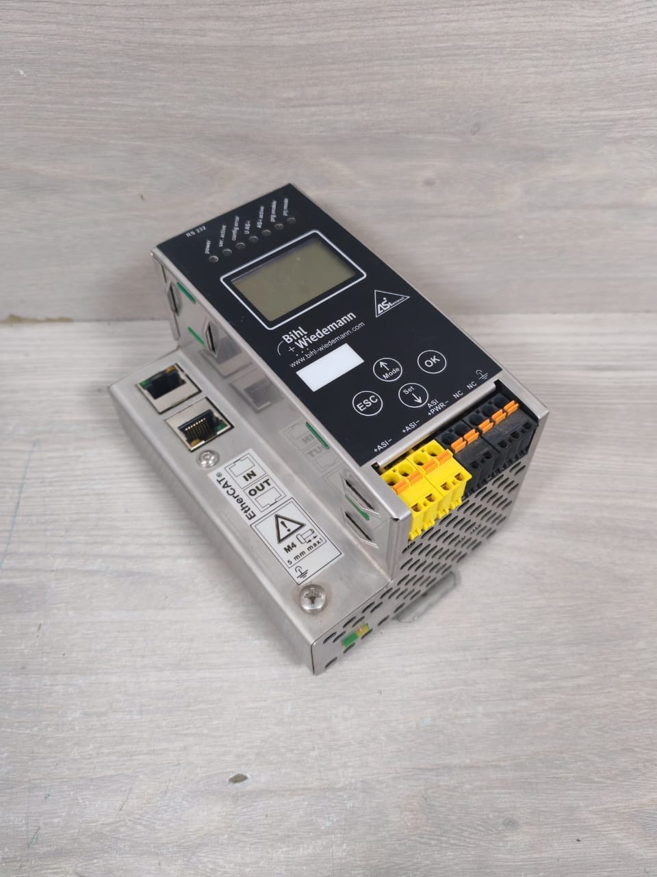 Bihl+Wiedemann BWU2162 Bihl+Wiedemann AS-i 3.0 EtherCAT Gateway BWU2162 4