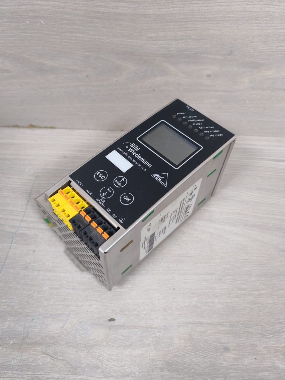 Bihl+Wiedemann BWU2162 Bihl+Wiedemann AS-i 3.0 EtherCAT Gateway BWU2162 5