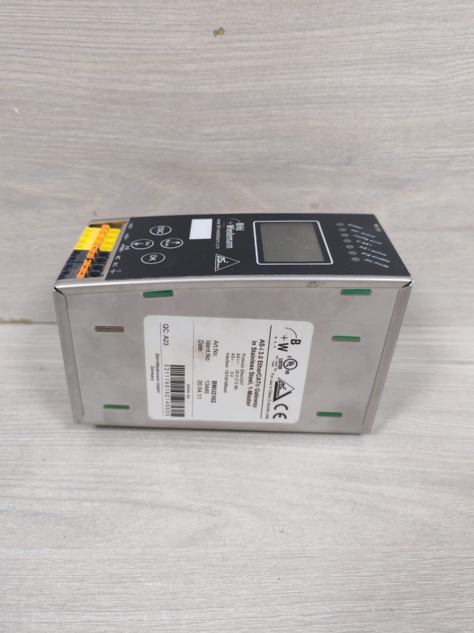 Bihl+Wiedemann BWU2162 Bihl+Wiedemann AS-i 3.0 EtherCAT Gateway BWU2162 8