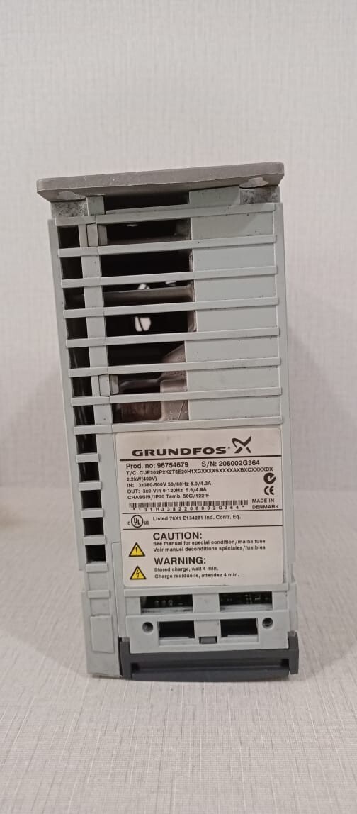 Grundfos CUE202P2K2T5E20H1XGXXXXSXXXXAXBXCXXXXDX GRUNDFOS CUE / CUE202P2K2T5E20H1XGXXXXSXXXXAXBXCXXXXDX Need change Screen 8