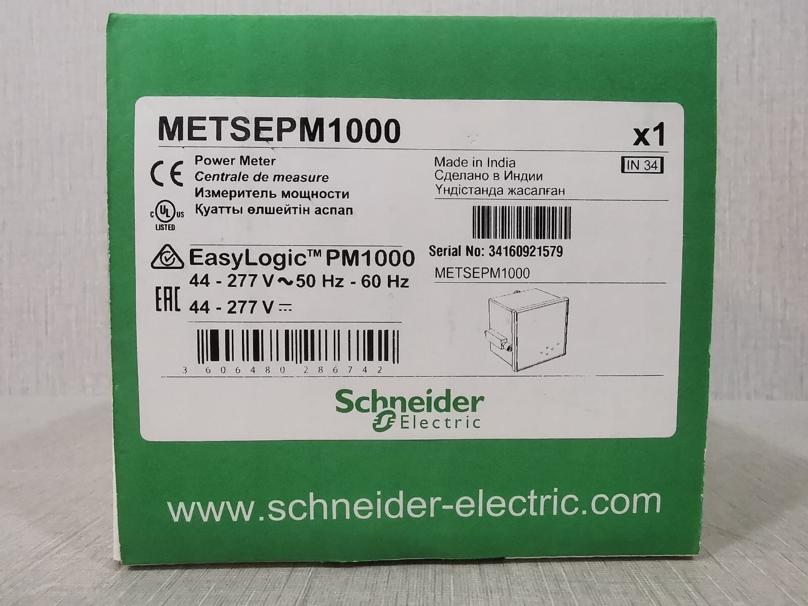 Schneider Electric METSEPM1000 Schneider Electric EasyLogic PM1000 Power Meter METSEPM1000 2