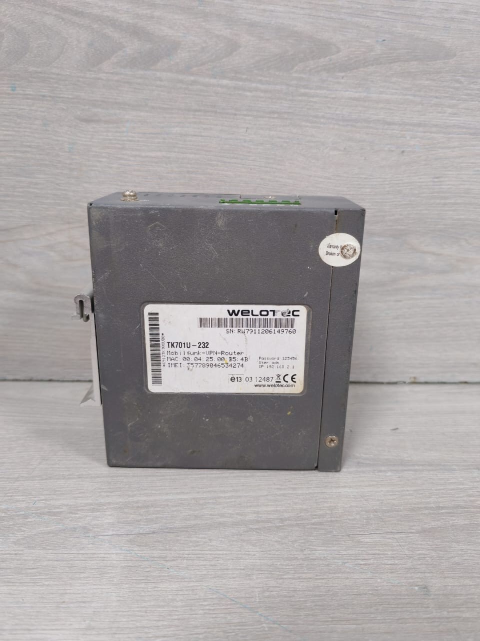 WELOTEC TK701U-232 WELOTEC TK701U-232 VPN Router 6