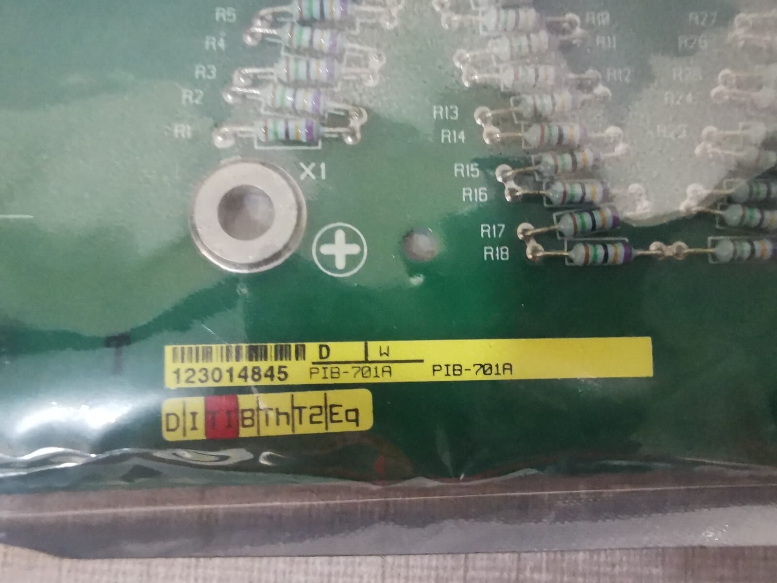 GE PIB-701A GE PIB-701A VOLTAGE MEASUREMENT PCB BOARD 2