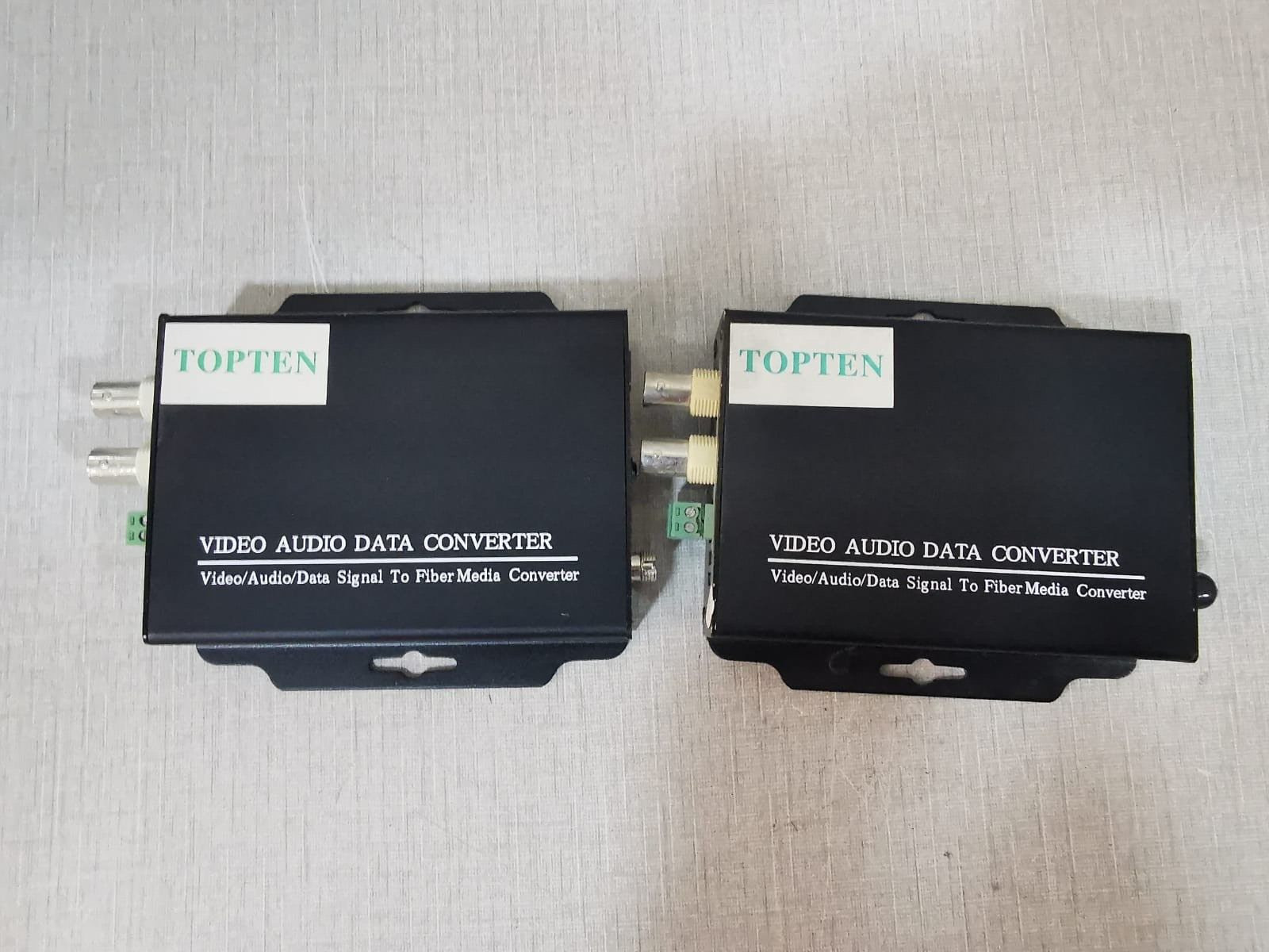 TOPTEN TOP-R2V1RDFC-20K TOPTEN TOP-R2V1RDFC-20K VIDEO AUDIO DATA CONVERTER Transmitter & Receiver 6
