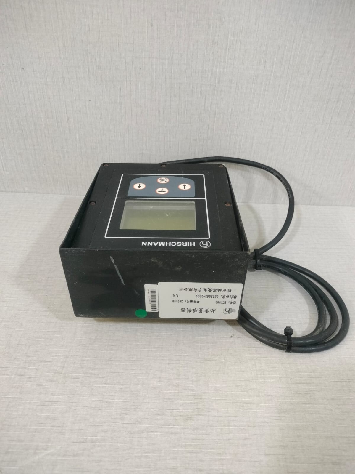 Hirschmann HC1900 HIRSCHMANN HC1900 LIFTING WEIGHT LIMITER 5