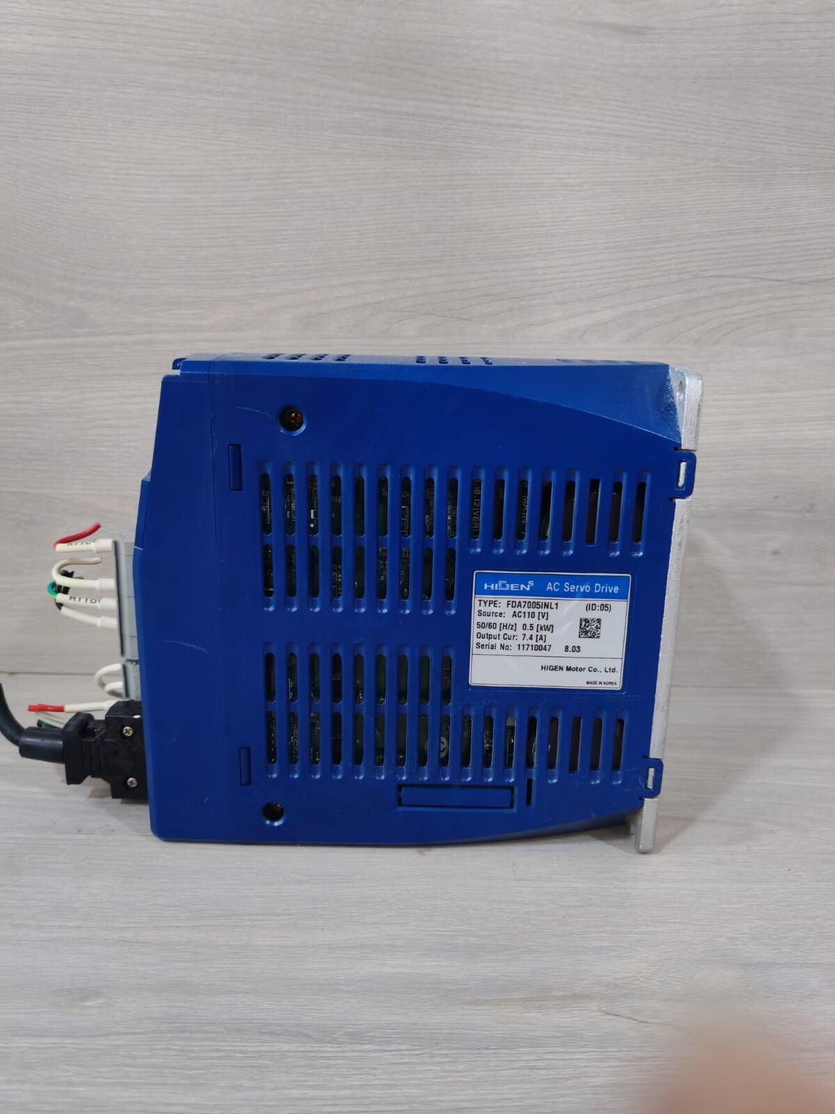 Higen FDA-7000 HIGEN FDA-7000 AC SERVO DRIVE FDA7005INL1 -WITHOUT COVER 7
