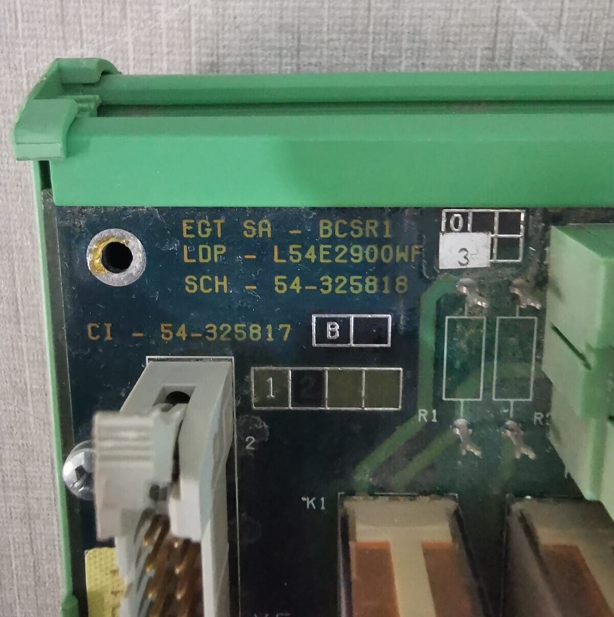 Woodward CI-54-325817 WOODWARD CI-54-325817 REV B BOARD SCH-54-325818 3