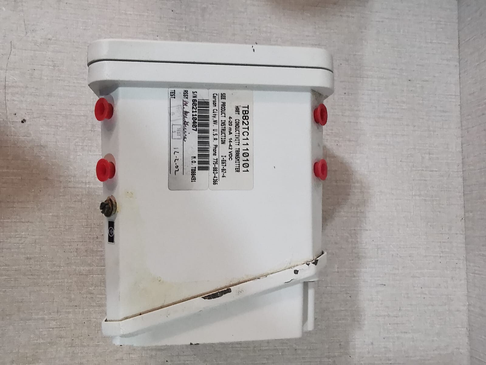 ABB TB82TC1110101 ABB TB82 HART CONDUCTIVITY TRANSMITTER TB82TC1110101 3
