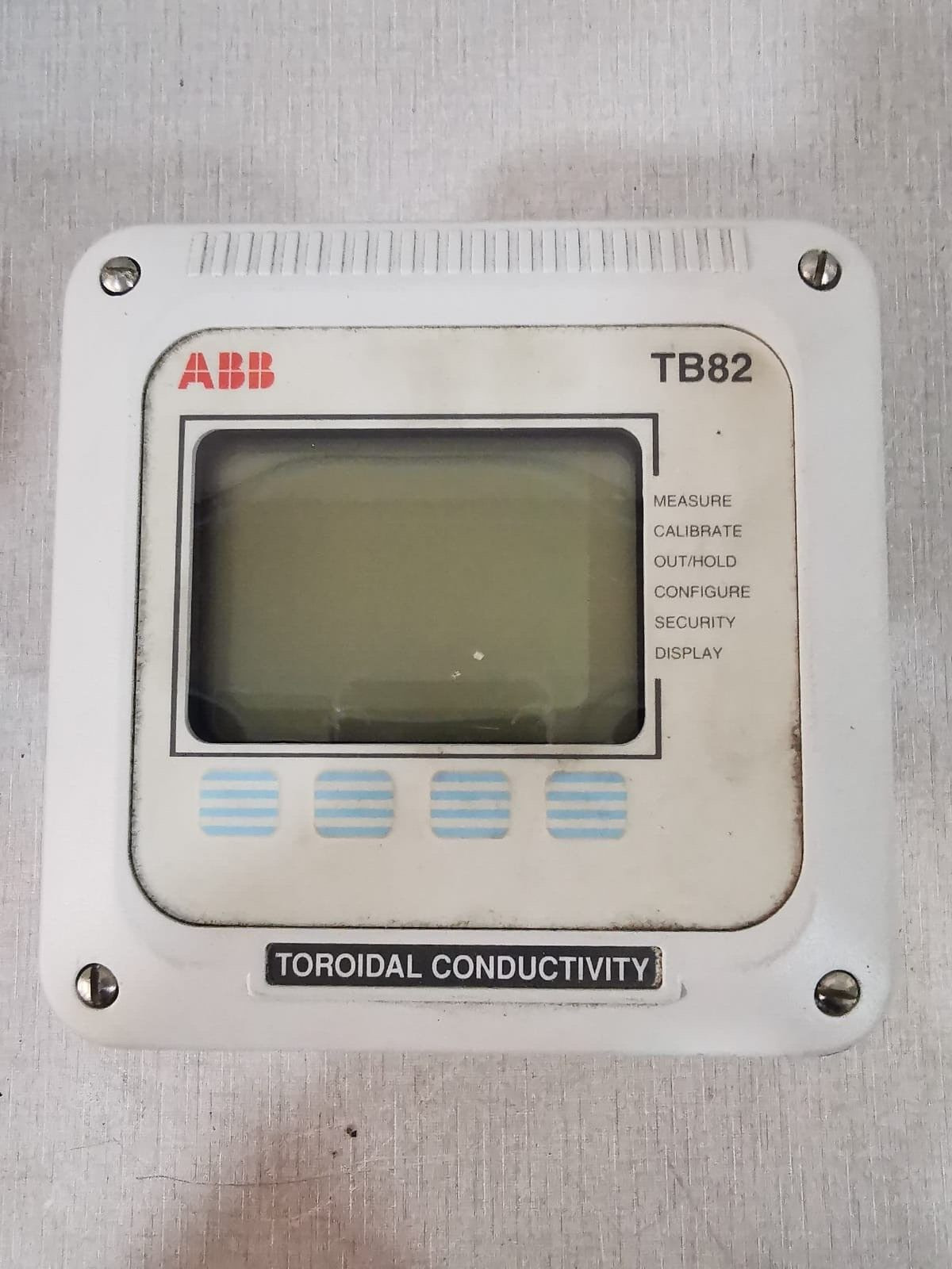 ABB TB82 HART CONDUCTIVITY TRANSMITTER TB82TC1110101