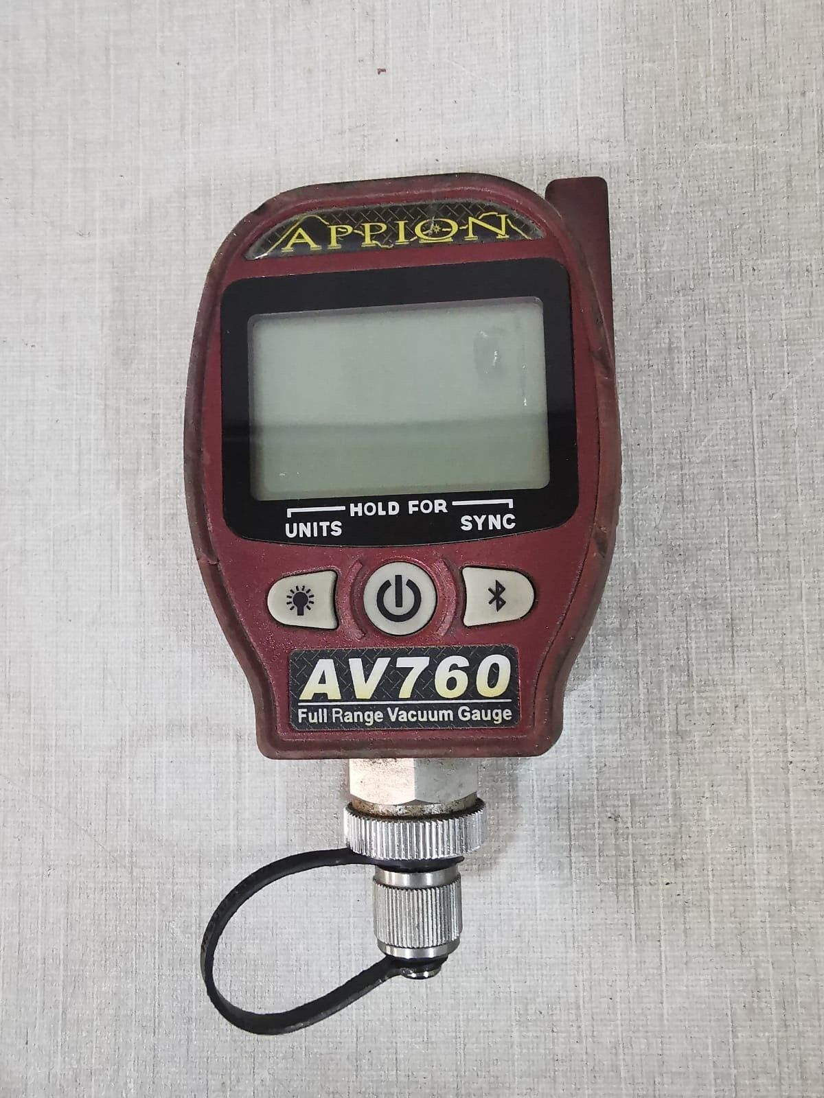 APPION AV760 APPION AV760 Full Range Vacuum Gauge 4