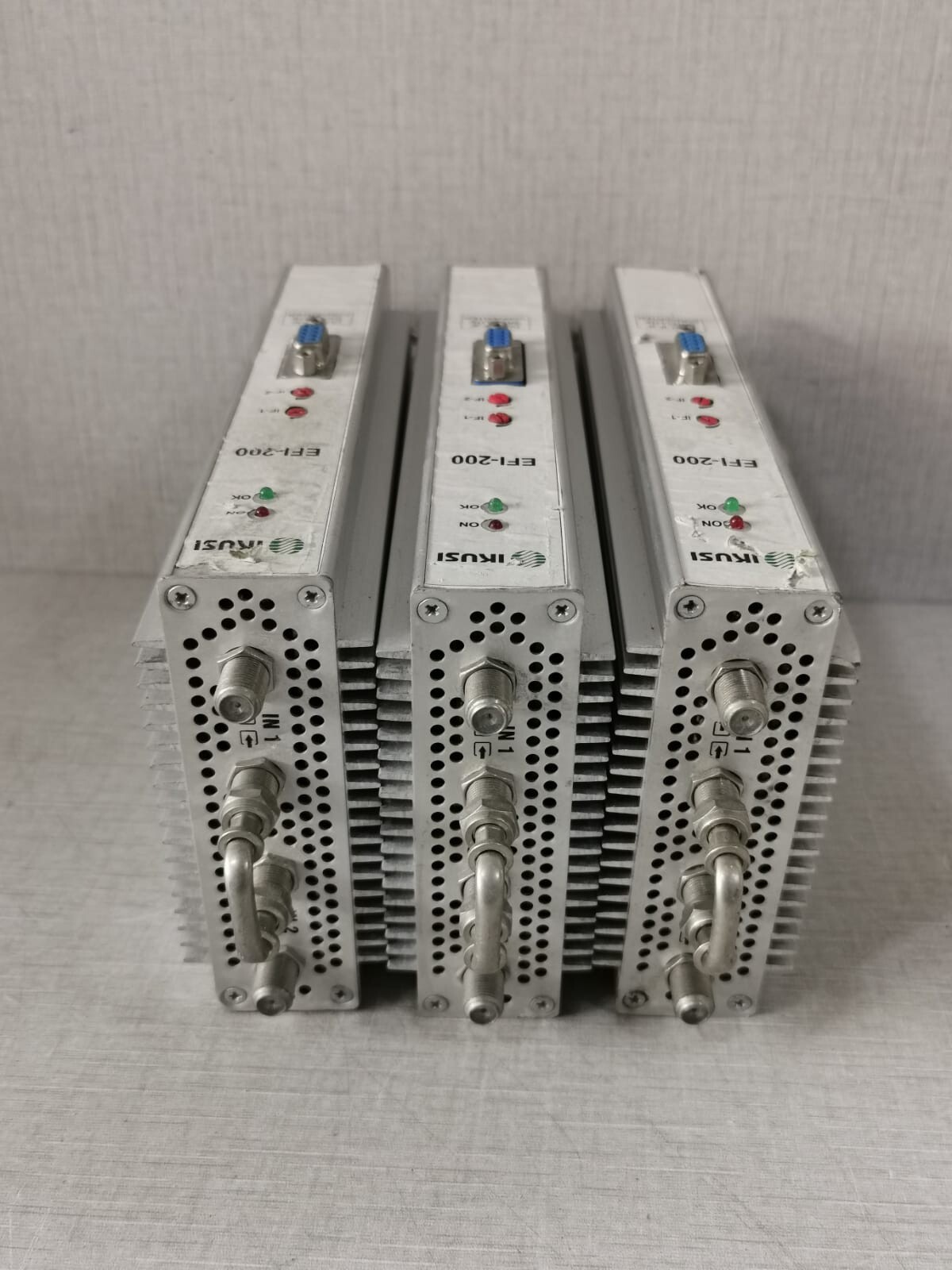 IKUSI EFI-200 IKUSI EFI-200 DUAL IF-IF SATELLITE CONVERTER 24VDC-270mA 4