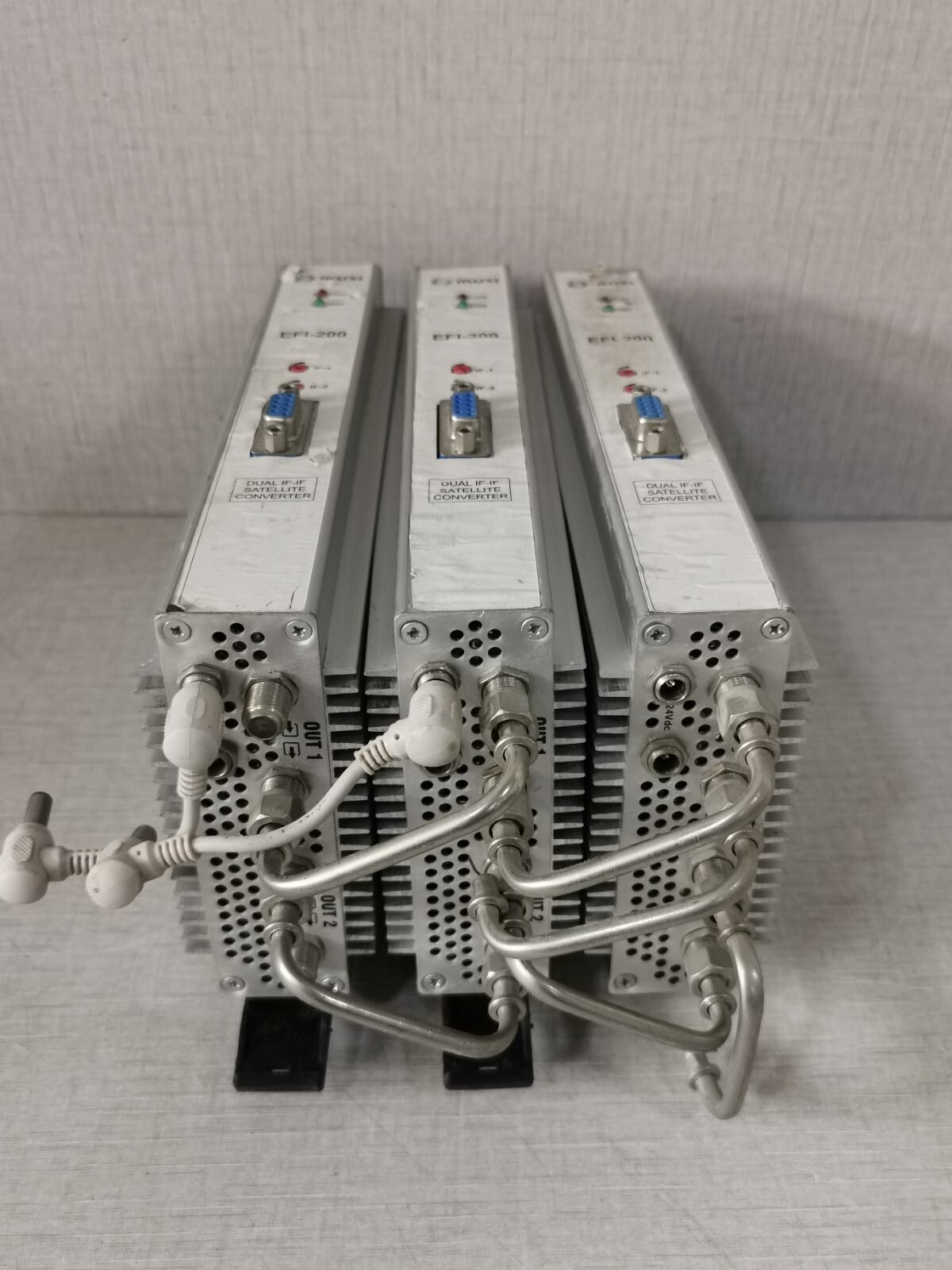 IKUSI EFI-200 IKUSI EFI-200 DUAL IF-IF SATELLITE CONVERTER 24VDC-270mA 5