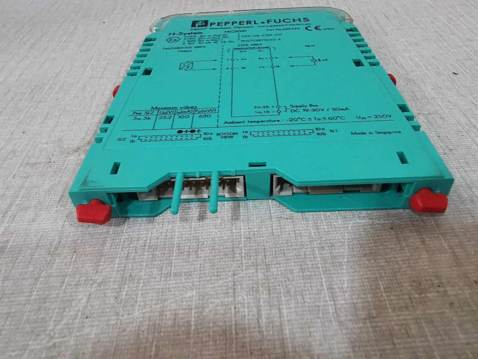 Pepperl+Fuchs HIC2031 PEPPERL+FUCHS HIC2031 Transmitter Power Supply 232445 4
