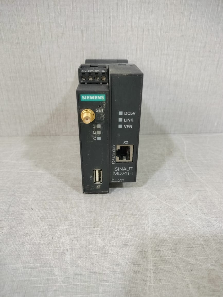 Siemens MD741-1 SIEMENS SINAUT MD741-1 741-1AA00 6NH9741-1AA00 TELECONTROL 12-30V 3