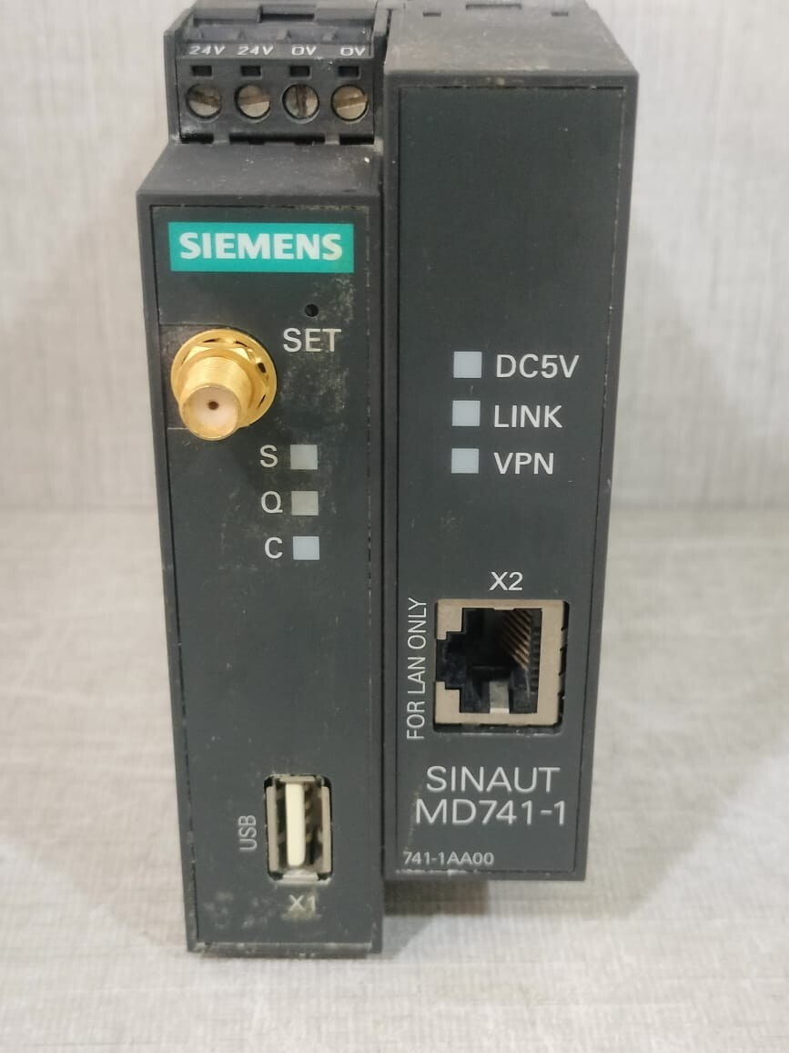 SIEMENS SINAUT MD741-1 741-1AA00 6NH9741-1AA00 TELECONTROL 12-30V