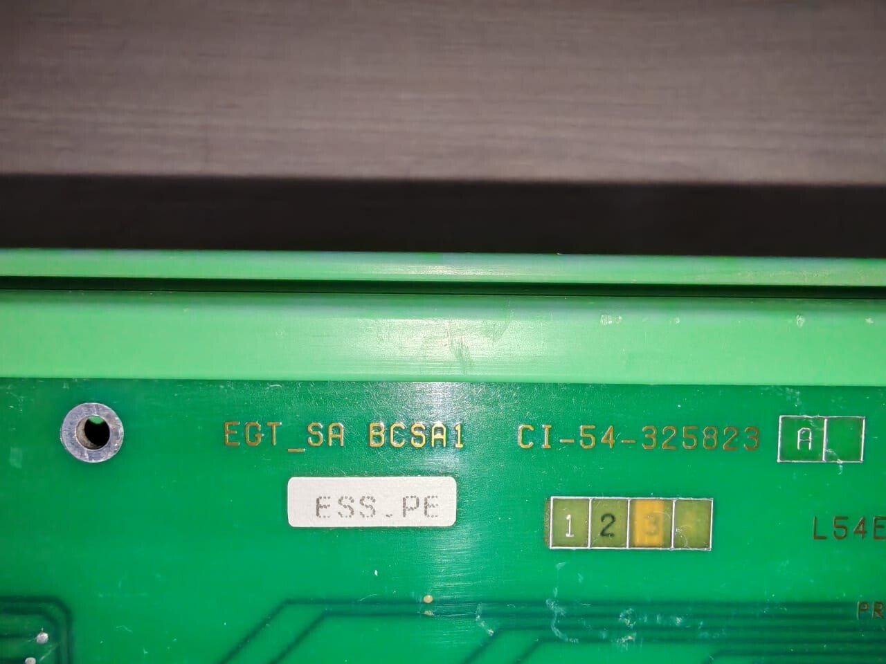 Woodward CI-54-325823 WOODWARD EGT_SA BCSA1 CI-54-325823 SCH-54-325824 REV A BOARD 6