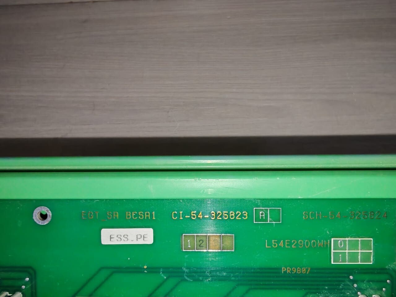 Woodward CI-54-325823 WOODWARD EGT_SA BCSA1 CI-54-325823 SCH-54-325824 REV A BOARD 8