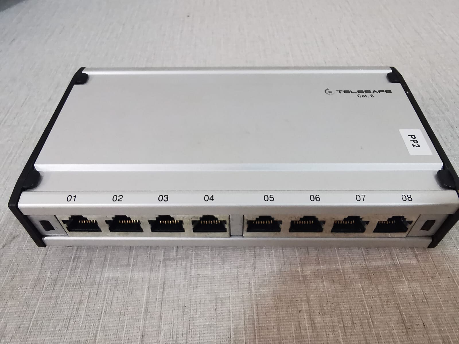 TELESAFE CAT.6 TELESAFE Cat.6 Mini Patch 8Port Stp 6