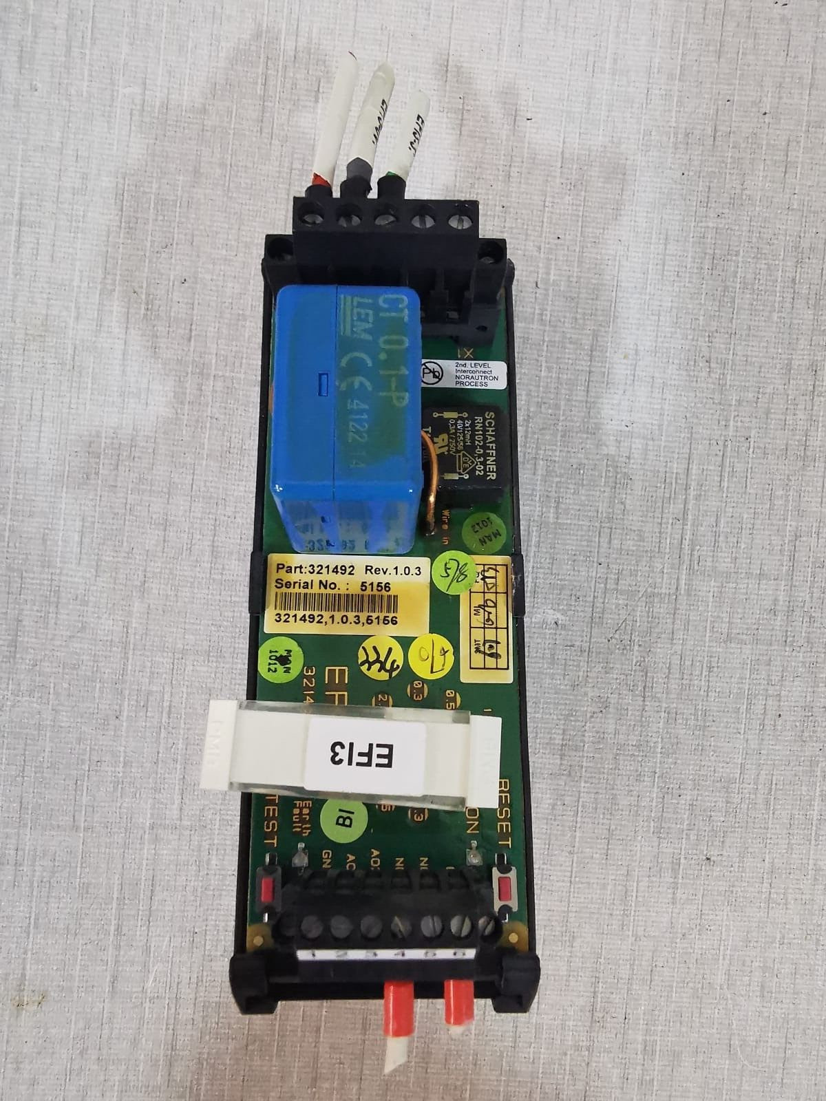 KONGSBERG 321492 MODULE REV.1.0.3