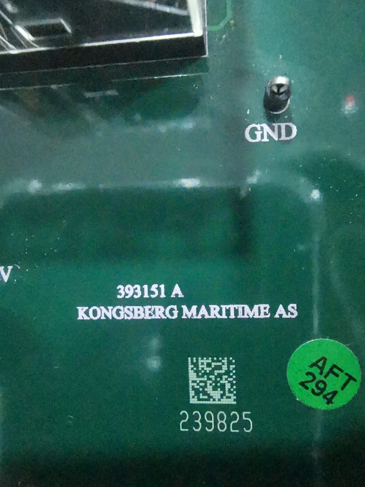 KONGSBERG 393151A POWER SUPPLY 5